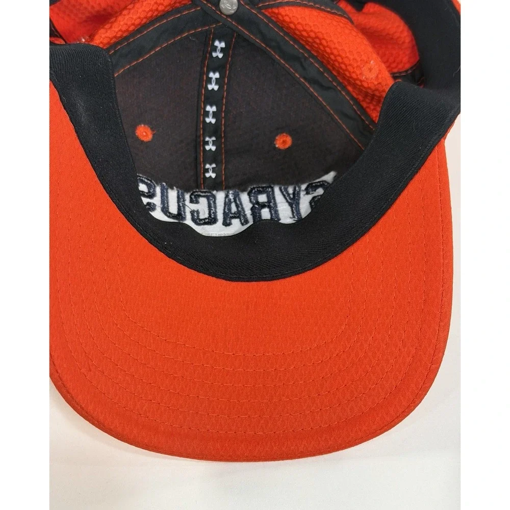 Under Armor Syracuse Orange Hat Cap OSFA Performance Mesh Adjustable Hook & Loop